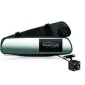 Зеркало-видеорегистратор FORCAR MR-F432 с камерой заднего вида (4,3"+камера заднего вида)