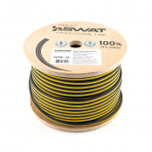 Акустический кабель SWAT SPW-14 (2*2,5мм2, медь,желто-черный, 100м.)