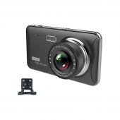 Видеорегистратор SHO-me FHD-925 (4" touch screen 2-камеры)