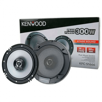 KENWOOD KFC-S1666 - 2х полосная коаксиальная акустика 16см